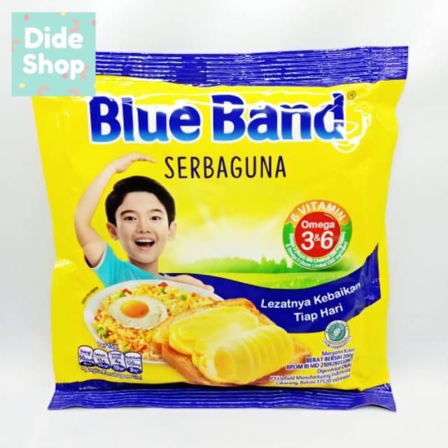 

BLUE BAND Serbaguna Kemasan 200gr