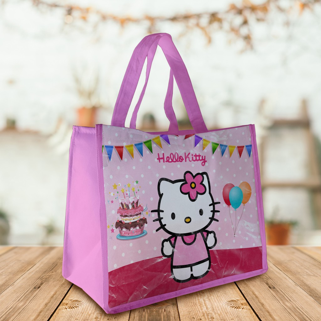 Tas Ultah / Tas Ulang tahun Anak / Goodie Bag / Hello kitty / Batman / TSum tsum / Baby  shark-4
