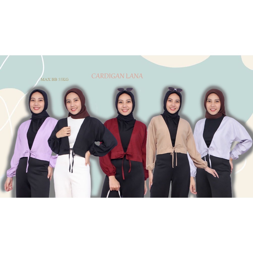 RX Fashion - Cardigan Lana (Cardi/Outer) - BN ( Gratis Ongkir )