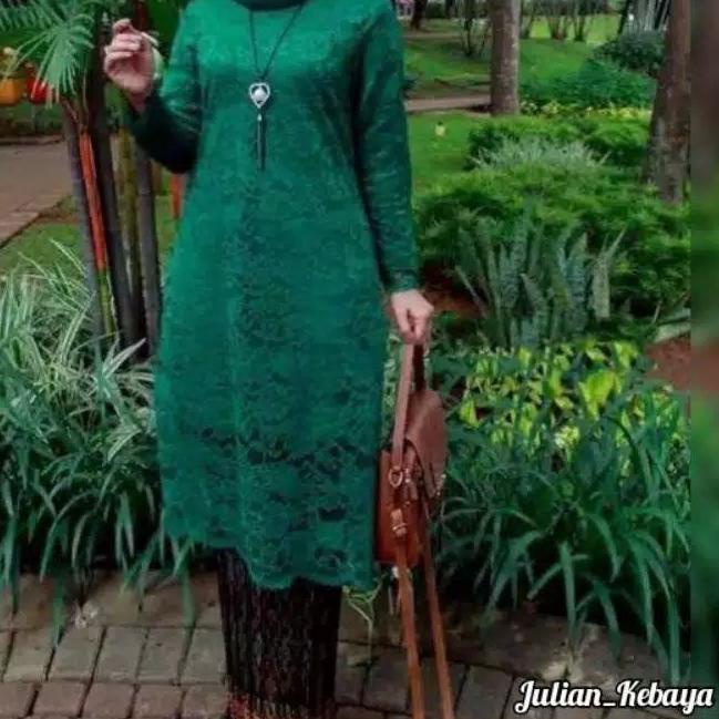 ♡ kebaya brukat hitam / brukat hitam / kebaya modern / baju kebaya / kebaya hitam ✵