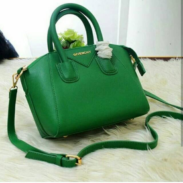 givenchy antigona small hijau lumut