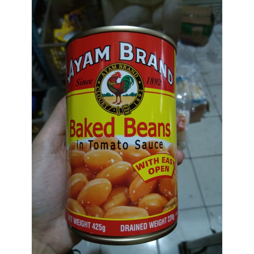 AYAM BRAND KACANG DALAM SAUS TOMAT/BAKED BEANS IN TOMATO SAUCE