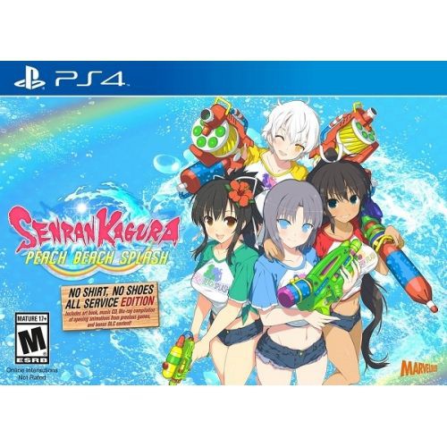 Kaset Game PS4 Senran Kagura: Peach Beach Splash