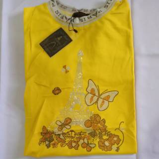  Tiramisu  Tunik Kaos  Wanita Ukuran XL Bling Blink Import  