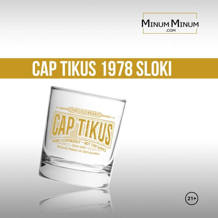Gelas | Short Glass (Gelas Sloki) Cap Tikus - 30Ml