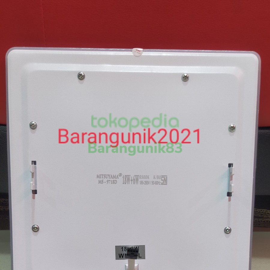 Barangunik2021-Lampu LED downlight 18 + 6 Watt warna Mitsuyama Ms 9718 seri D/Lampu Plafon Warna