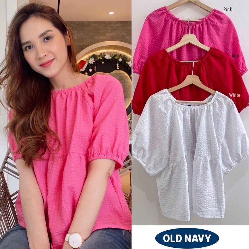 Old Navy babydoll blouse