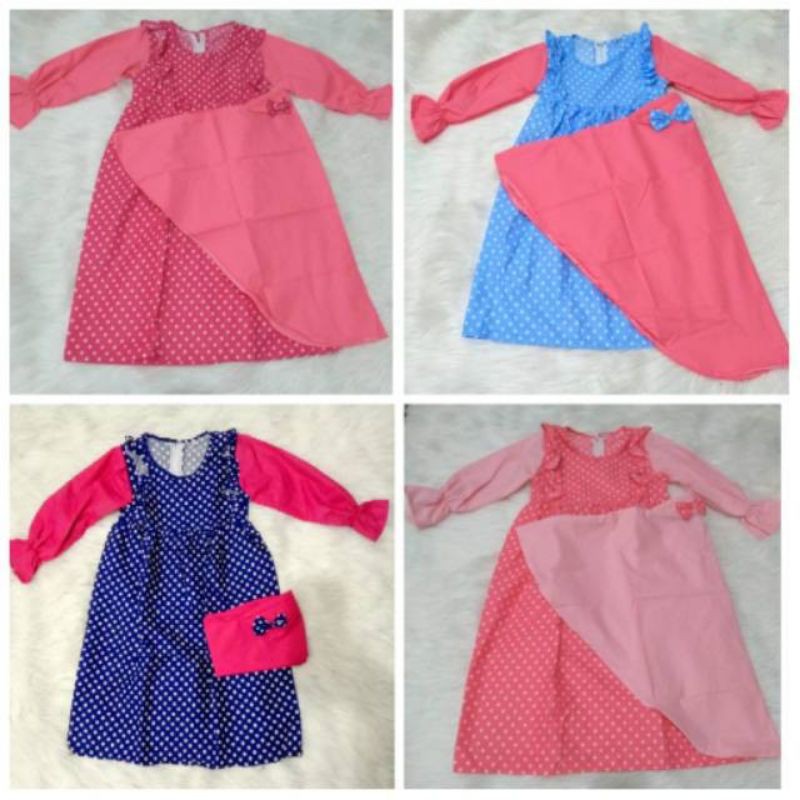 GAMIS RUFFLE POLKADOT