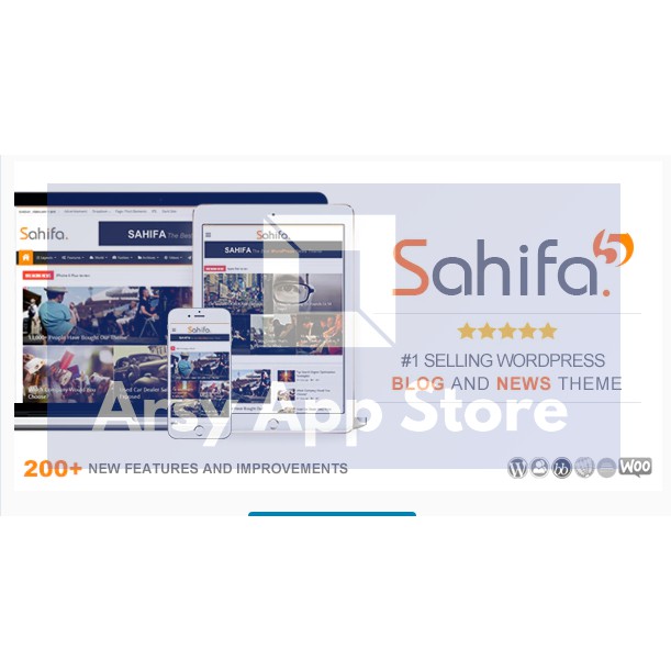 Template Wordpress Sahifa