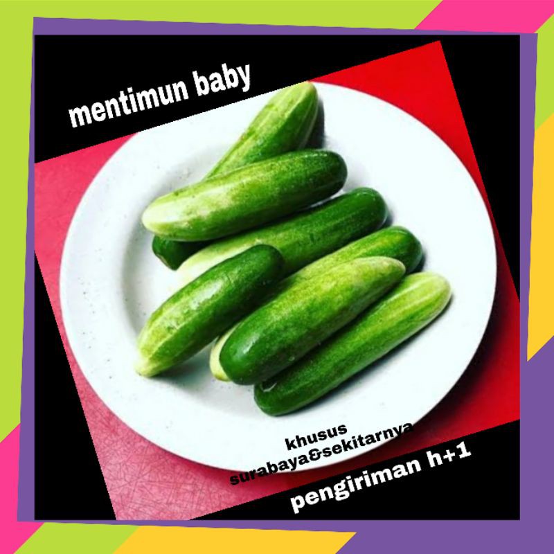 

mentimun baby 500gr || sayur online murah surabaya