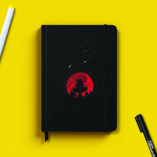 

Notebook Buku Tulis Anime Naruto Uchiha Itachi Custom Keren Ukuran A5 Hardcover