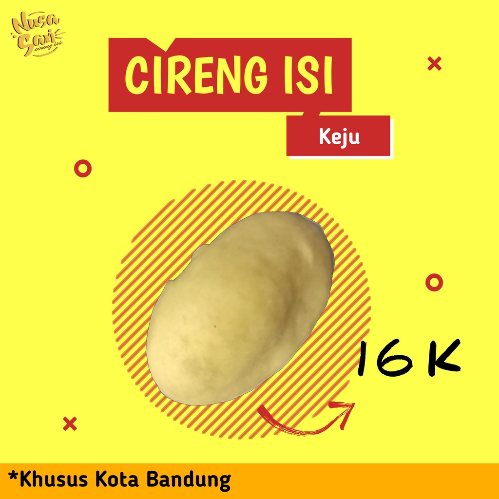

Cireng Isi Nusa Sari (Keju)