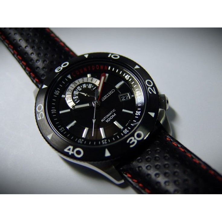 Seiko Superior Automatic SSA185K1 Calfskin Black | Jam Pria SSA185
