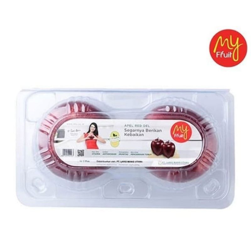 

My Fruit Surabaya - Apel Red Del [2 pcs]