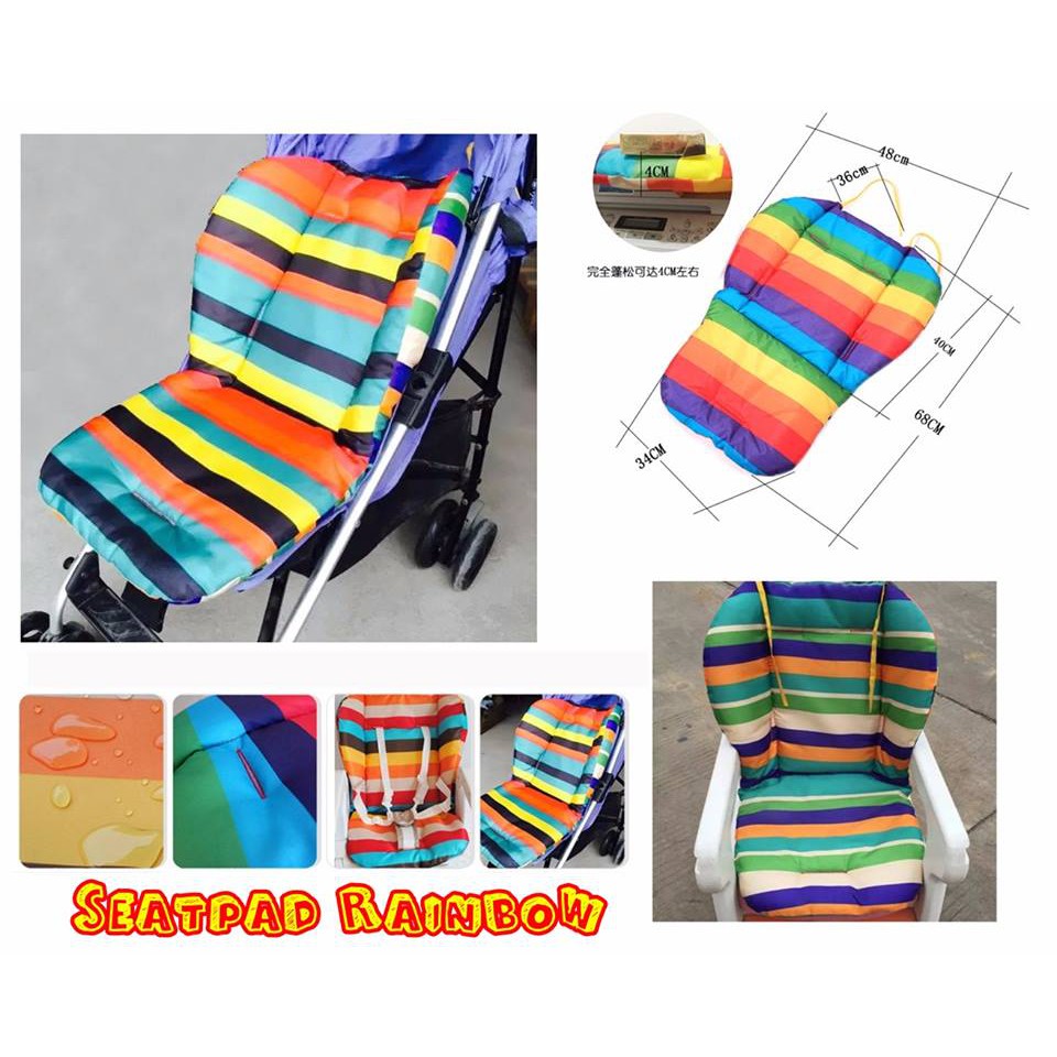 SEAT PAD RAINBOW/ Alas Stroller