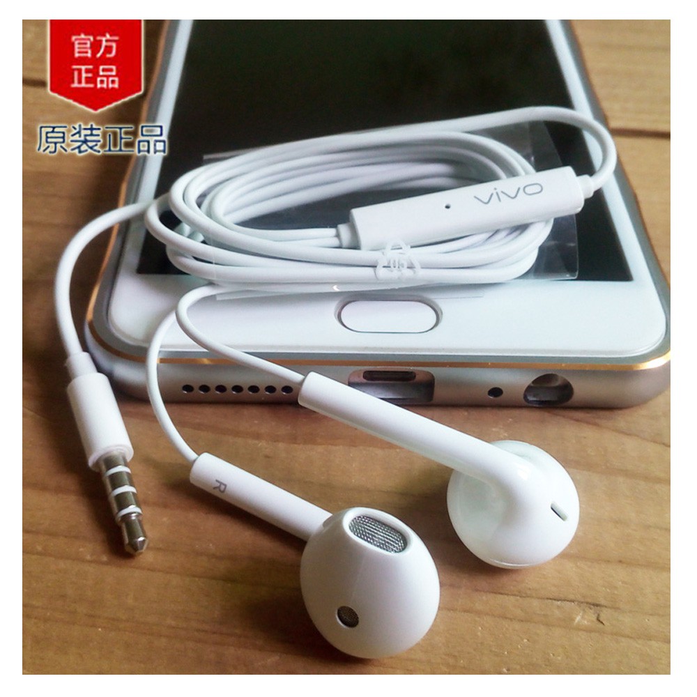 Handsfree Vivo XE680 Vivo V5 HIFI / Headset Vivo / Earphone Original 100% earphone vivo ORI handfree VIVO XE680i Handsfree Vivo Y53 Y12 Y15 Y17 Y19 Y93 Y95 Y20 Y30 Y505