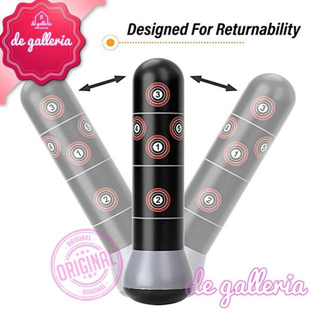 SAMSAK BERDIRI BALON TINJU TENDANG MODEL TIUP SANDSACK PUNCHING BAG