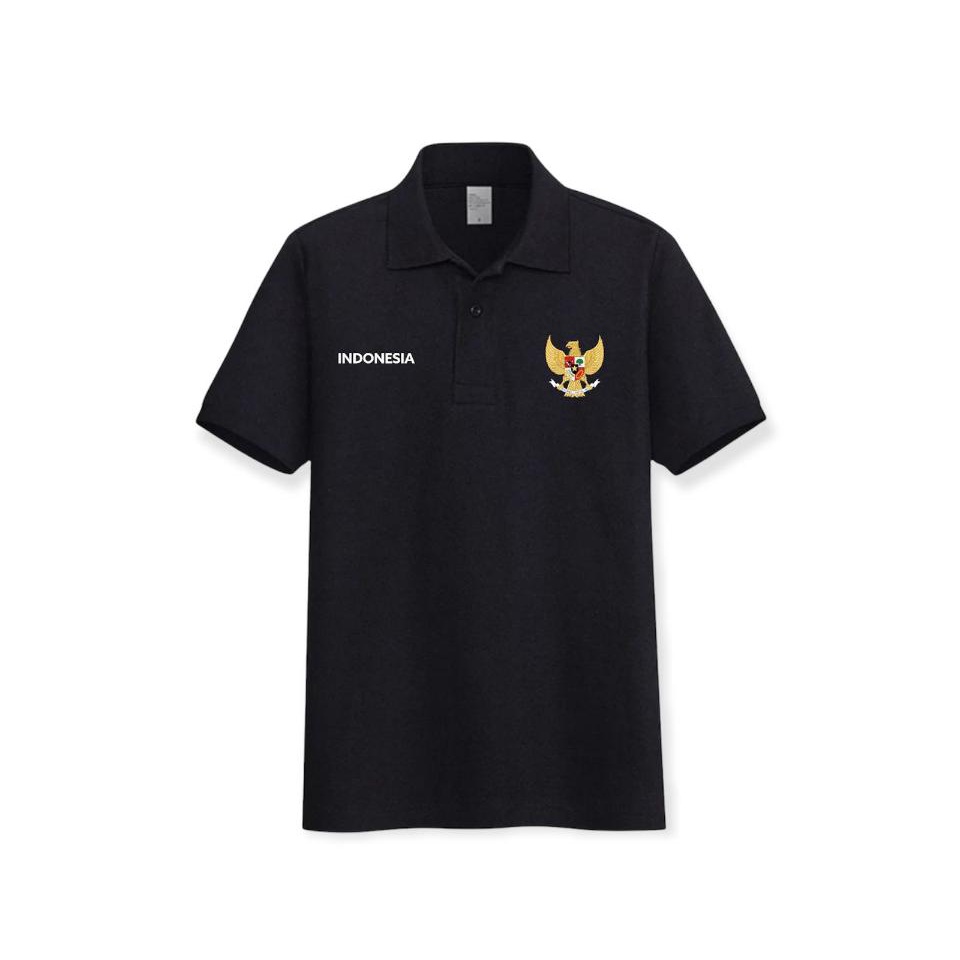 Noveli wear - Kaos kerah pria | kaos polo shirt | kaos polo distro logo Garuda Indonesia