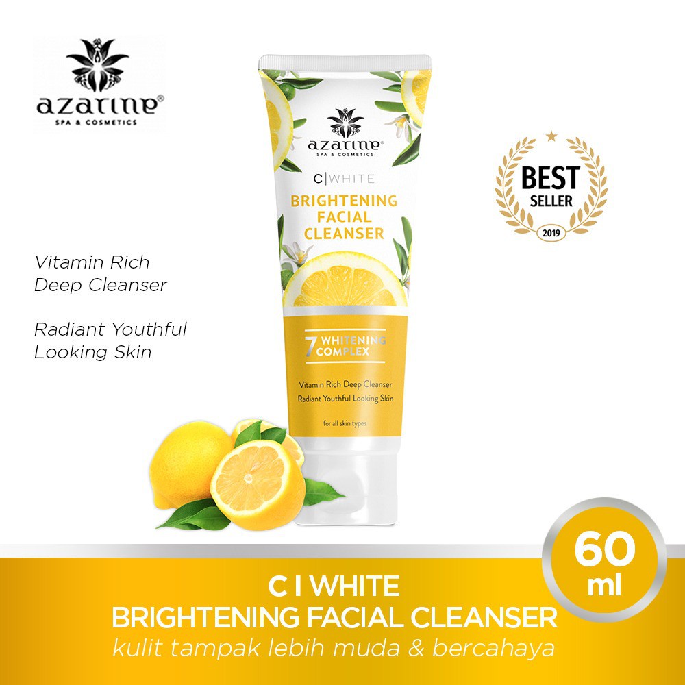 Original Azarine C White Brightening Facial Cleanser 60ml