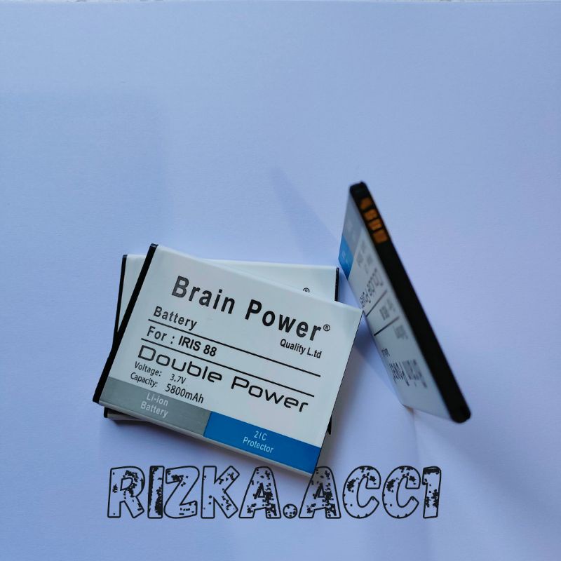 Baterai Batre Hp Lava Iris 88 LBP13000045 Brain Power Battery Batrai Hp