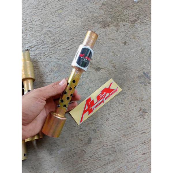 saringan altech c17 c20 c20rr boban c33 nuklir knalpot sarangan knalpot rx king l