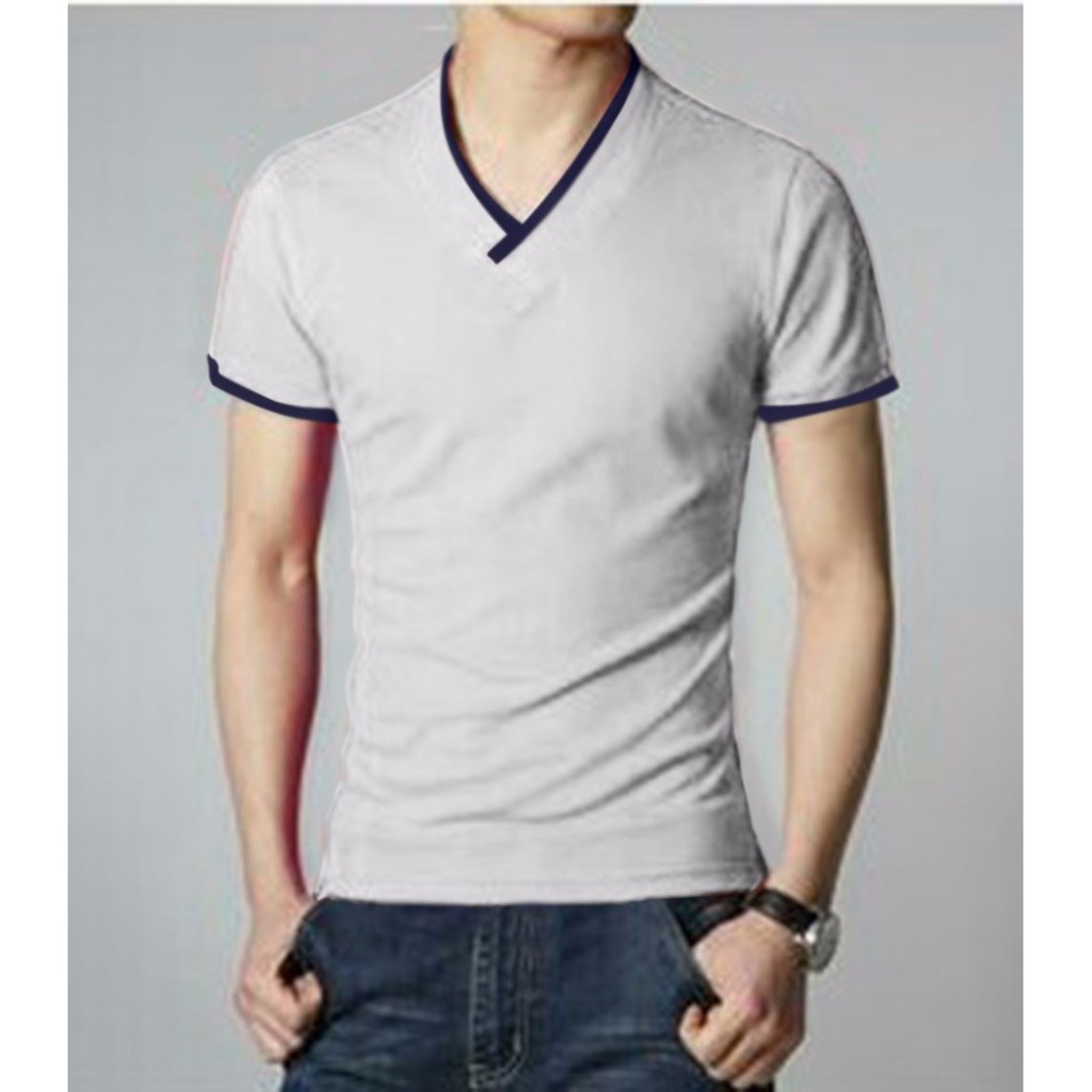 sf Hito putih Baju kaos pria trendi murah bahan rayon spandek ukuran XL bigsize jumbo