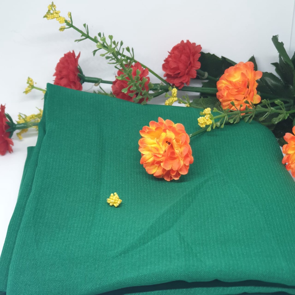PROMO KERUDUNG SEGI EMPAT BELLA SQUARE / JILBAB MUSLIM / HIJAB SEGI EMPAT POLOS TERBARU-Hijau Botol