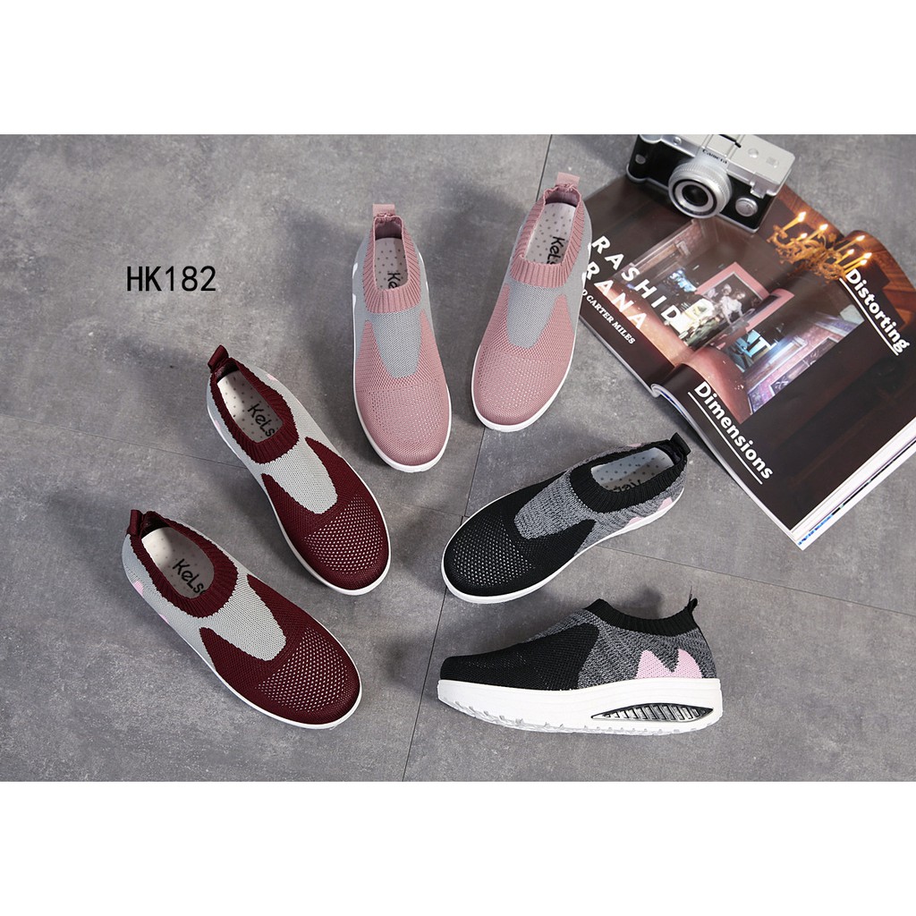 SEPATU BATAM-SEPATU IMPORT- KELSEY FELICECLARA FLY KNIT HK182