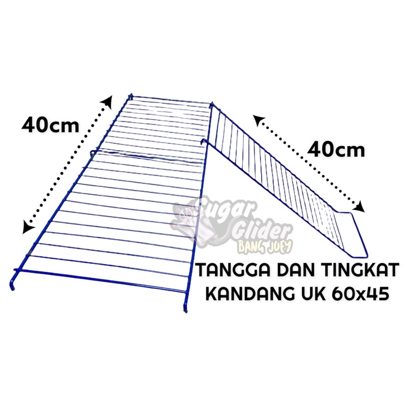 TANGGA tanga TINGKAT SUSUN BONGKAR PASANG TAMBAHAN UNTUK KANDANG uk 60 KUCING ANJING kelinci 75 dan 90