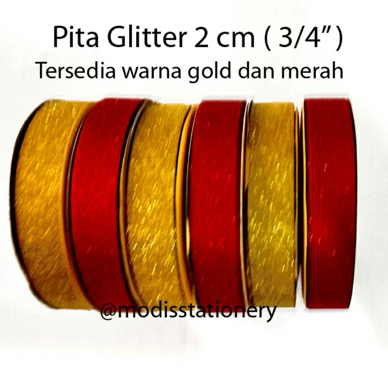

pita glitter 2 CM 3/4 in ribbon