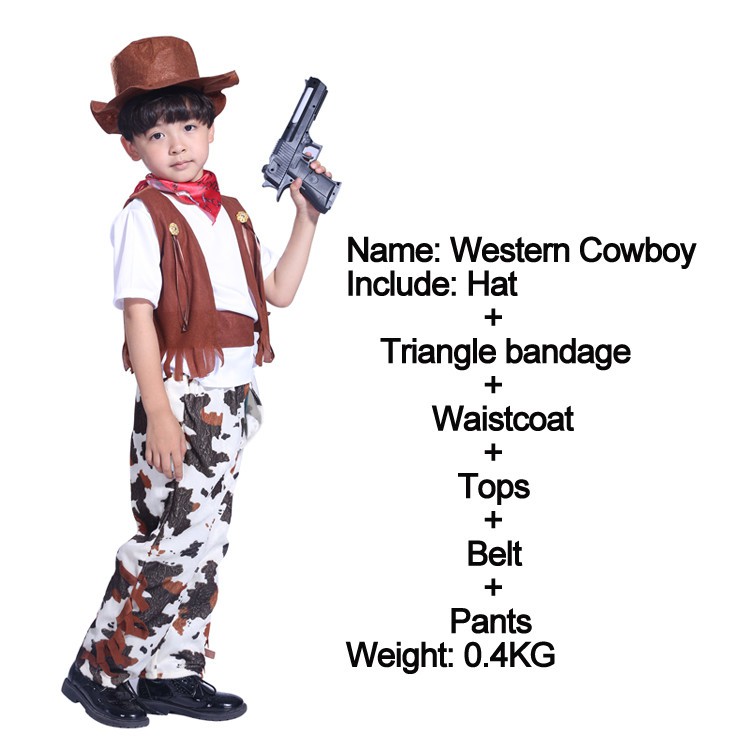 costume cowboy anak laki  kostum koboi