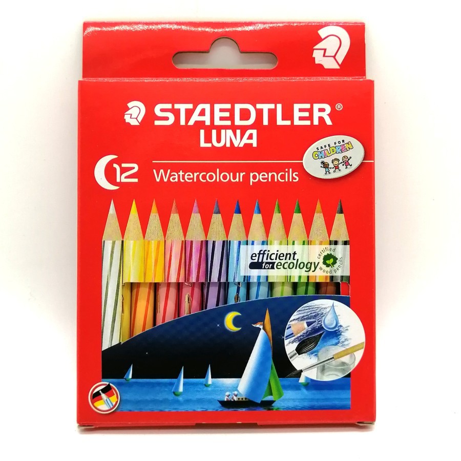 

Pensil Warna Staedler Luna (12Watercolour Pencils)