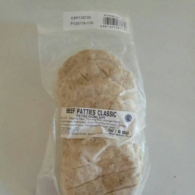 

Beef burger