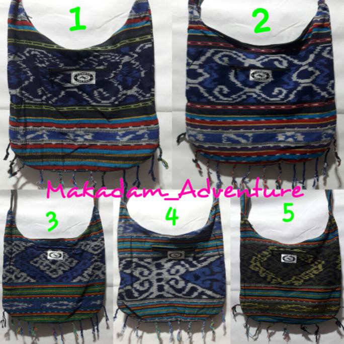HOT SALE TAS SELEMPANG ETNIK LOMBOK TAS SLEMPANG RAJUT KAIN TENUN ...