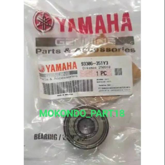 Bearing 6301 Z Original ///Yamaha KOYO 93306-351Y3