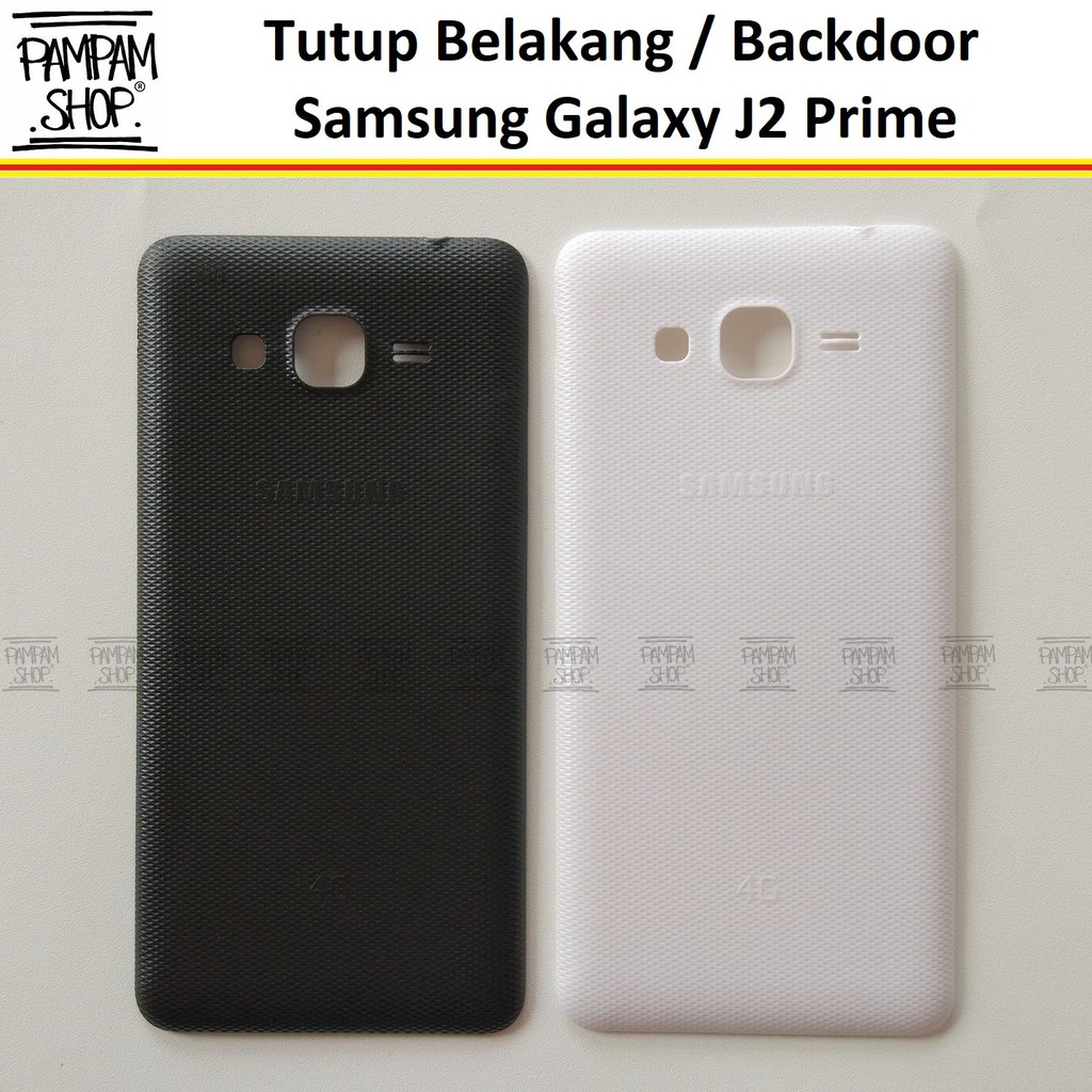 Tutup Belakang Baterai Casing Backdoor Back Door Cover Samsung Galaxy J2 Prime 2016 G532 Original