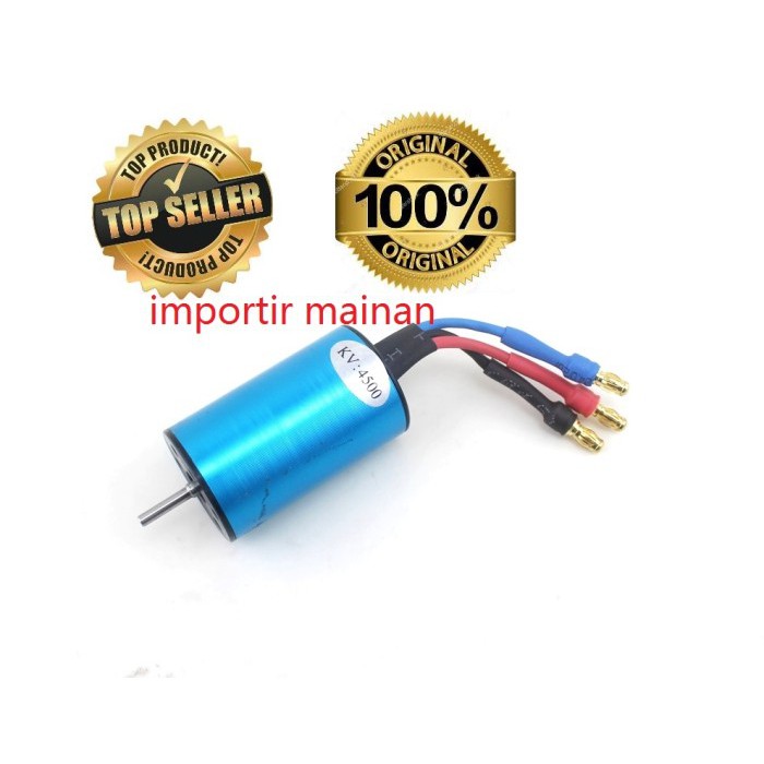 dinamo brushless 2440 4500kv sensorless untuk rc car 1/18 1/16