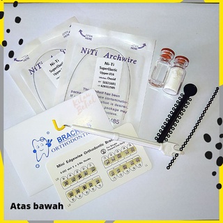 Image of Paket Lengkap Behel Gigi Pemasangan Sendiri + Alat Pasang