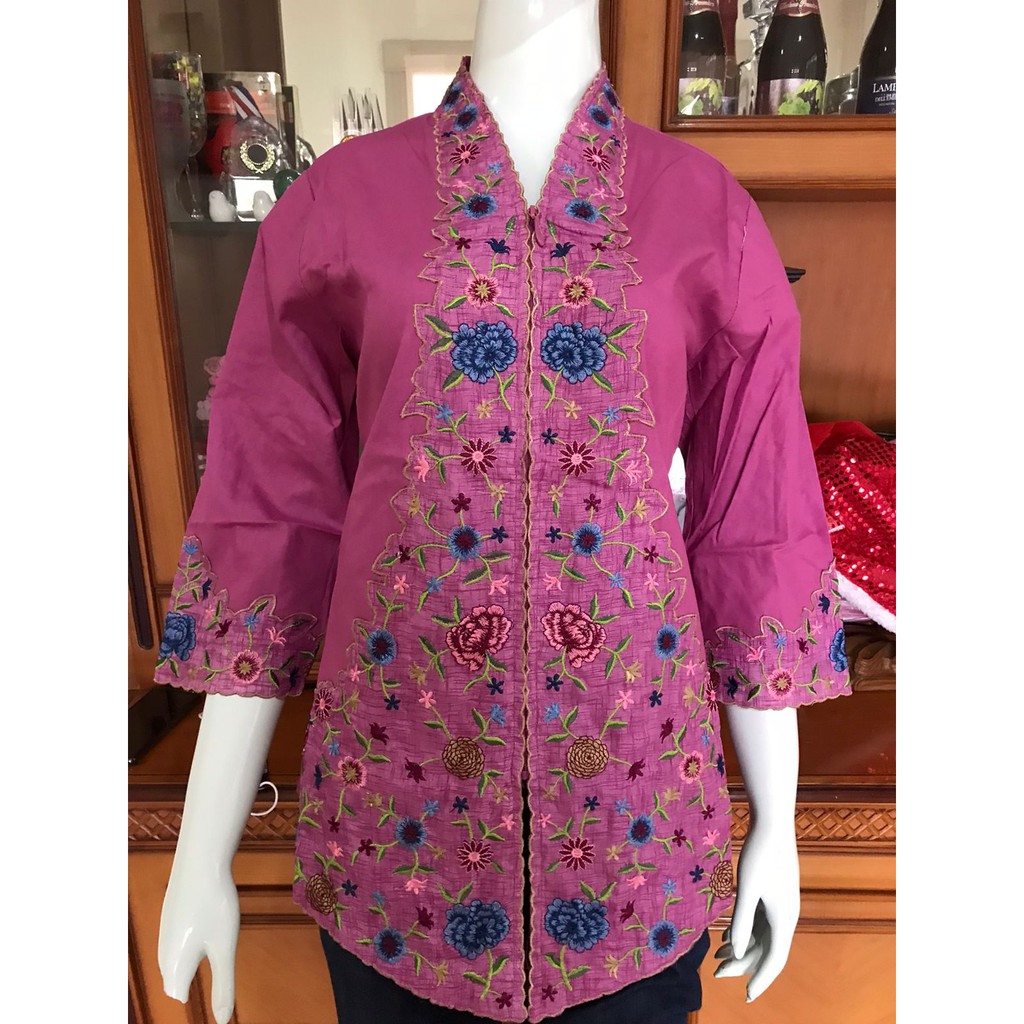 0630 kebaya alexuez bordir organdi warna