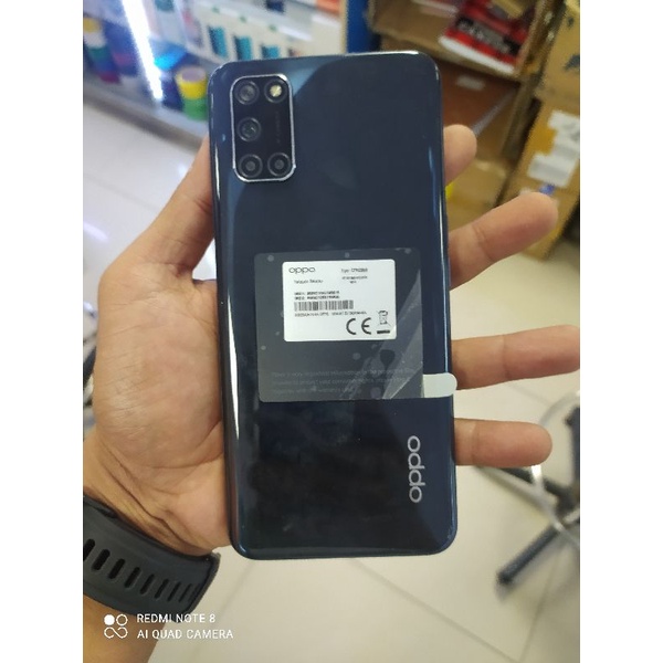 Oppo A92 6/128 Second lengkap mulus