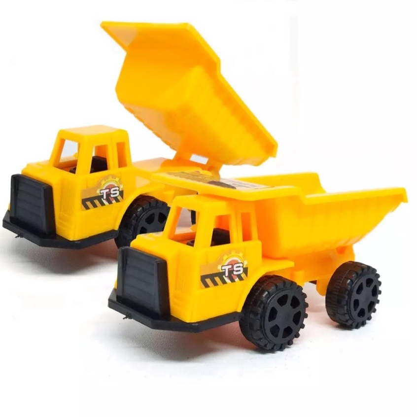 Mainan Anak Mobil Truck Contruction Isi 6pcs plastik