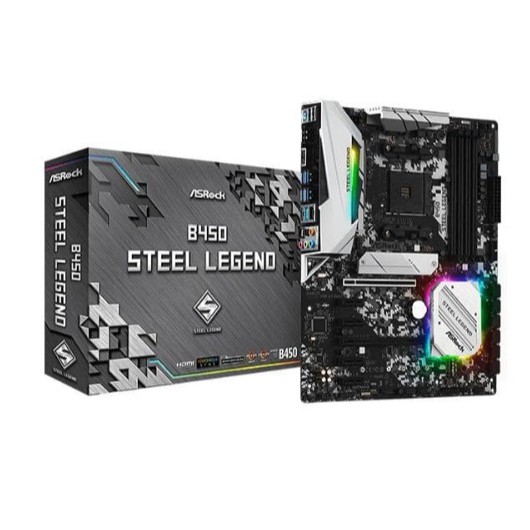 Motherboard ASROCK B450 DDR4 SATA3 STEEL LEGEND