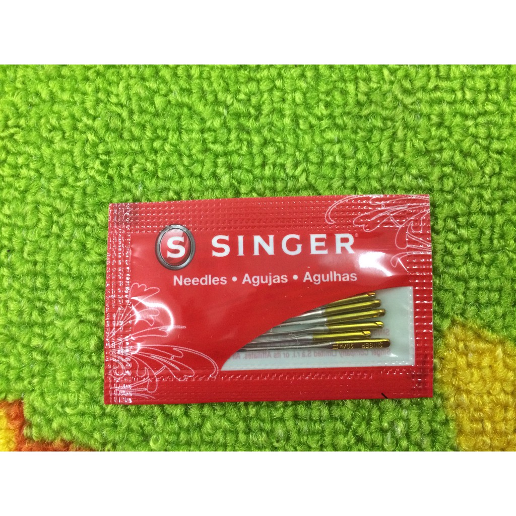 jarum mesin jahit merk Singer no. 14 anti lompat (khusus kaos)