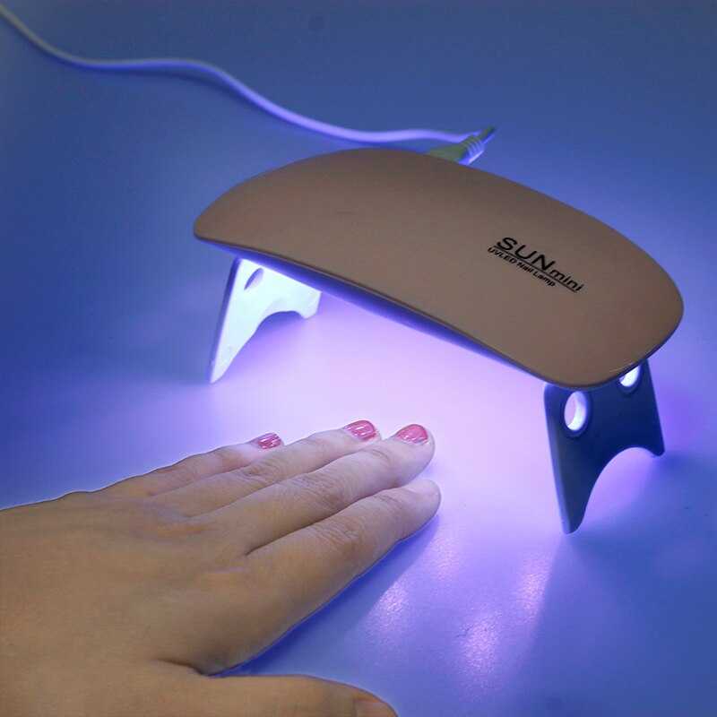 GROSIR_IJ -Biutte.co Pengering Kutek Kuku UV LED Nail Dryer 6W