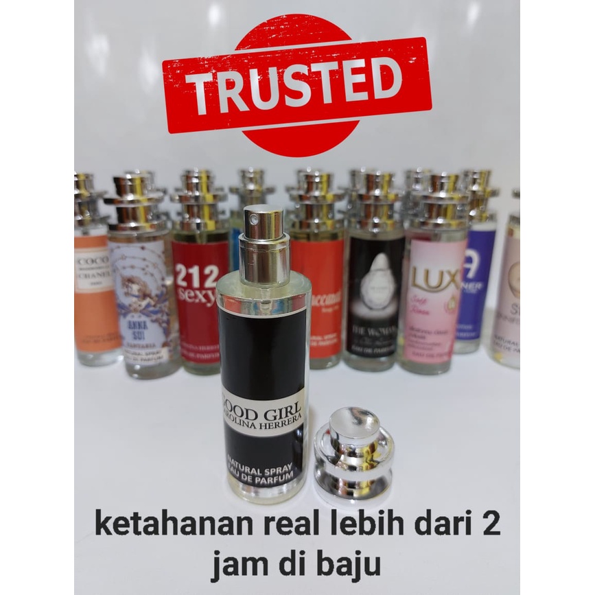 (30CTR) PARFUM REFILL TERMURAH TERBAIK TERLENGKAP. PARFUME ISI ULANG 30 ML GARANSI UANG KEMBALI 100%.