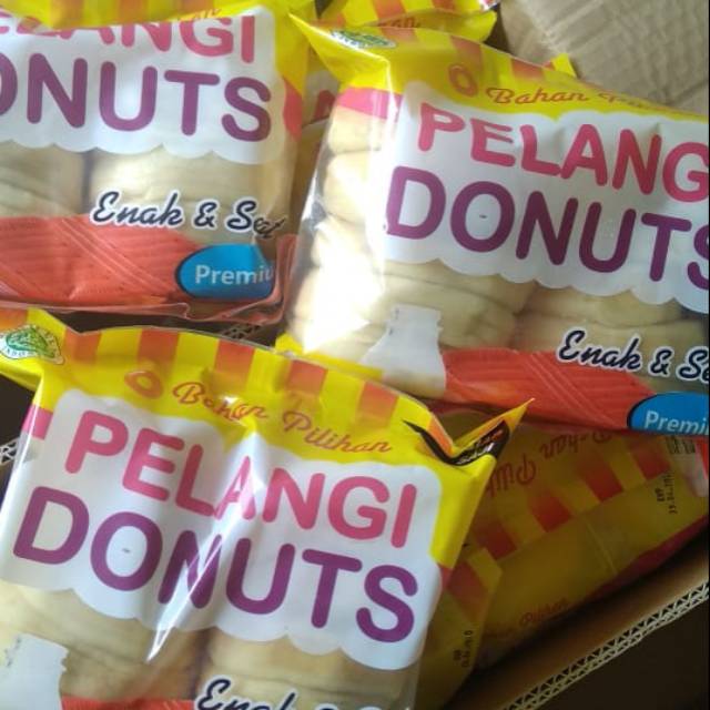 

Pelangi Donat Ori Jumbo Isi 10