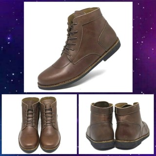  Sepatu  Boots Kulit  Leather shoes sepatu  boots klasik 