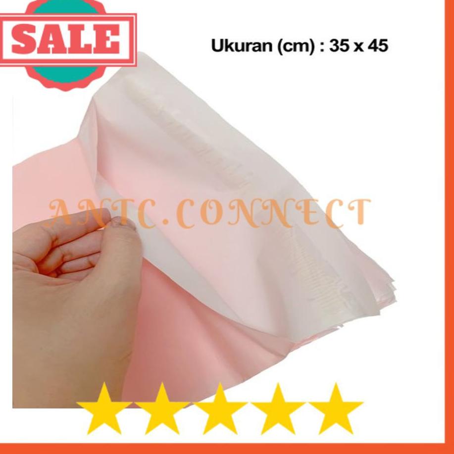 

rfe -17 Antc.Connect Polymailer Pink 35x45 Polybag kantong Amplop Plastik Packing Isi 100 - New Material VFP-37