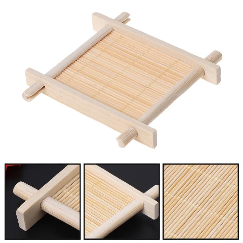 Bamboo Wooden Soap Dish Holder