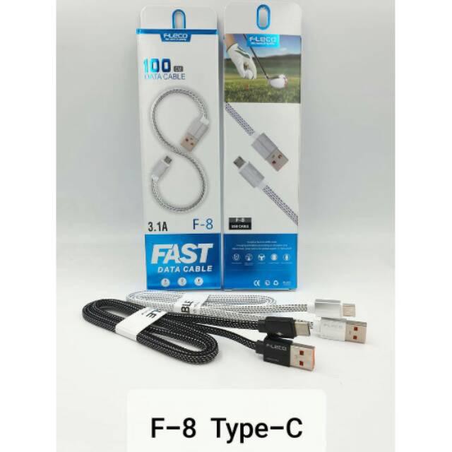 KABEL DATA FLECO MICRO lightning TYPE-C F-8 3.1A